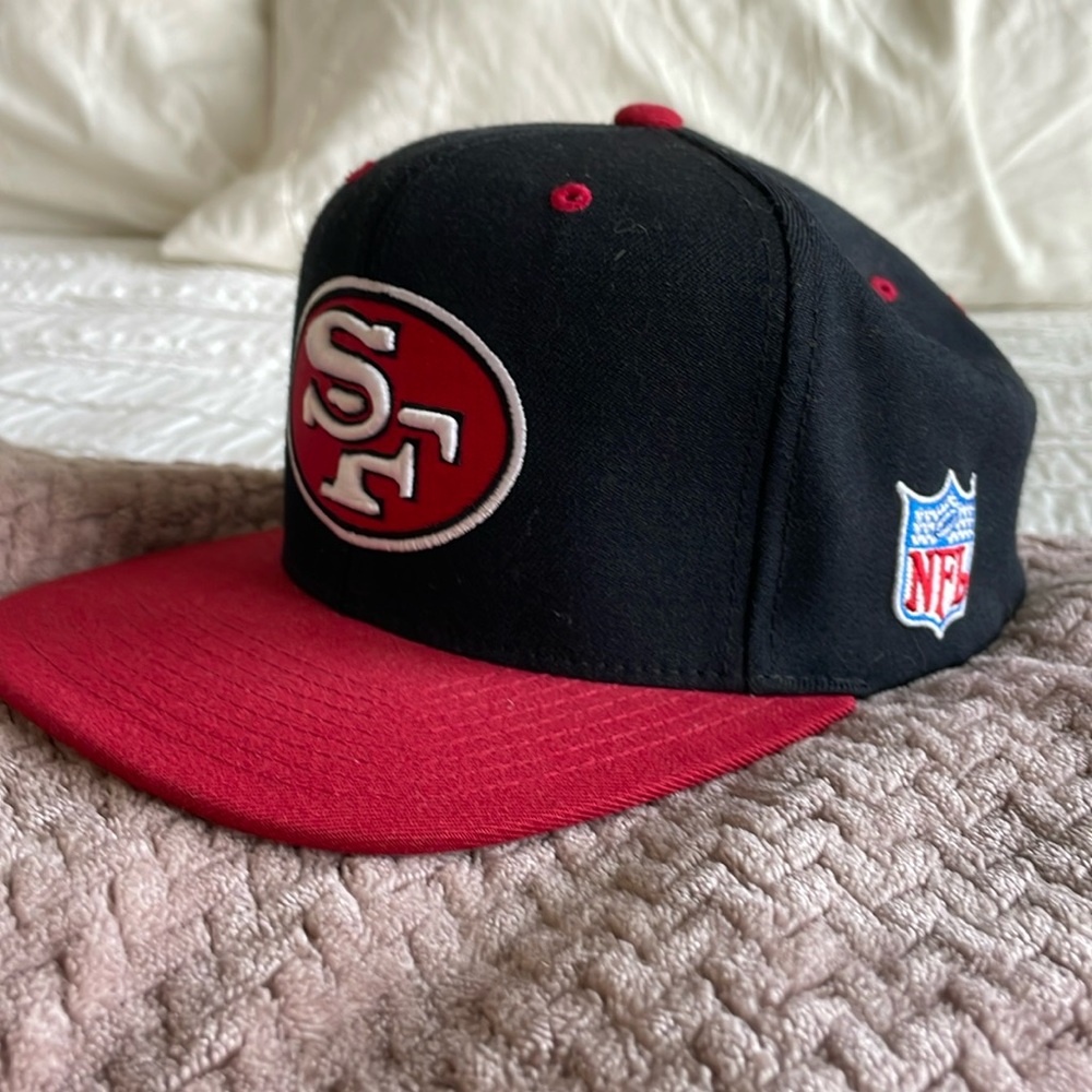 San Francisco 49ers Mitchell & Ness vintage inspired snapback hat